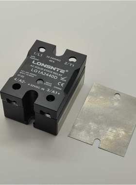 LG1A2425D蓝石固态继电器25A单相220VAC直流控交流过零可控硅模块