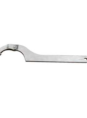 WEDO维度不锈钢勾扳手 防磁304白钢月牙可调勾头扳子ST8124B