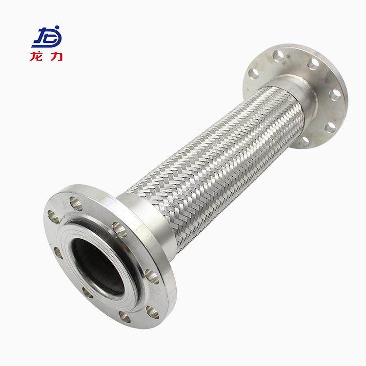 厂家304不锈钢法兰金属软管4分DN20防爆高压波纹管螺纹丝波纹软管