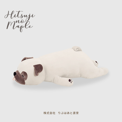 巴哥犬狗狗玩偶安抚睡觉抱枕