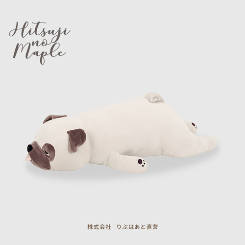 巴哥犬狗狗玩偶安抚睡觉抱枕