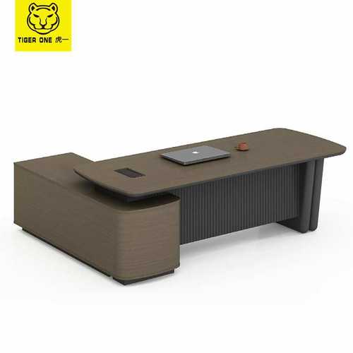 虎一办公家具轻奢老板桌办公桌椅电脑桌总裁桌经理大班台简约时尚