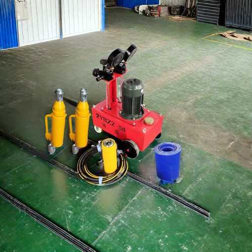 边坡桥梁钢棒钢筋钢绞线多孔张拉千斤顶 油泵预应力智能张拉机