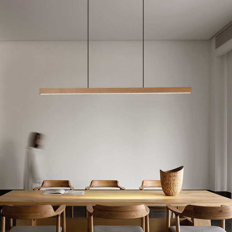 餐厅吊灯北欧餐桌吧台办公室木艺现代简约北欧胡桃原木led长条灯,模玩/动漫/周边/娃圈三坑/桌游,模型制作工具/辅料耗材,淘宝优惠券,粉丝福利购,淘宝优惠卷