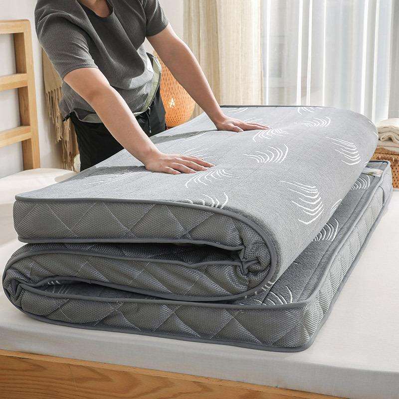 乳胶床垫软垫冬季加厚海绵榻榻米垫子单人学生宿舍床褥子保暖垫被