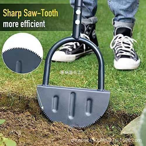 手动剪边铲 锯齿草坪修边机 带把半月草坪边缘铲工具 台阶修边铲,3C数码配件,USB灯,淘宝优惠券,粉丝福利购,淘宝优惠卷