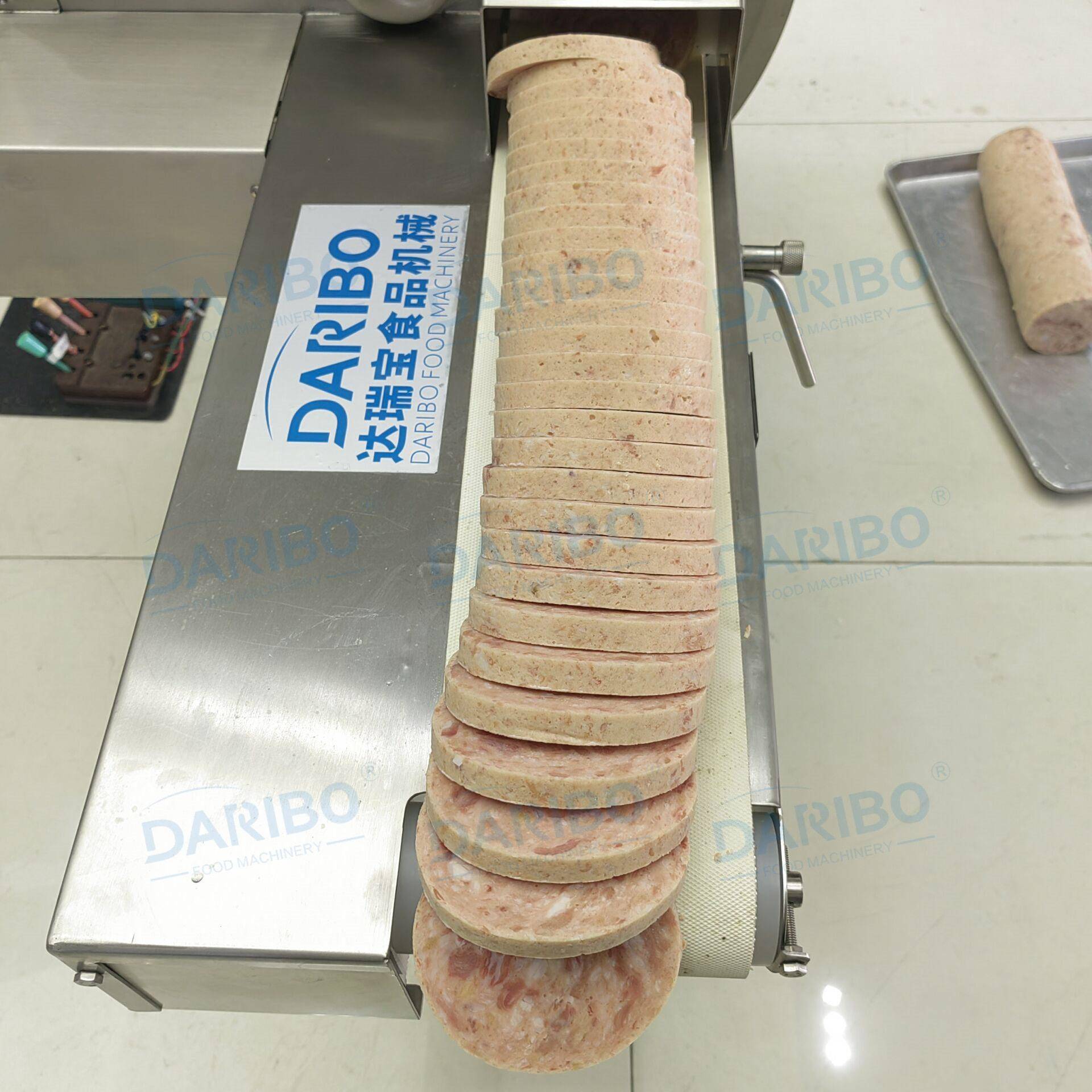 *商用腊肉腊肠切片机卤牛肉肠熟肉切片切条设备烧鸭白斩鸡切块