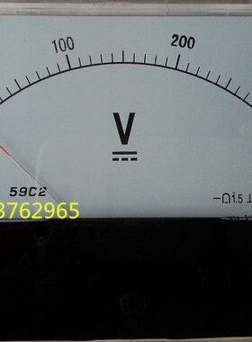 59C2-V直流电压表59C2-300V 450V 59C2-V GB/T7676