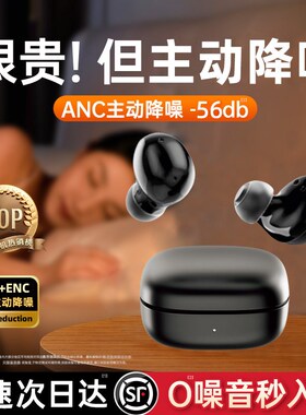 【德国ANC+EiNC双模主动降噪】隔音耳塞睡眠睡觉专用防噪声打呼噜