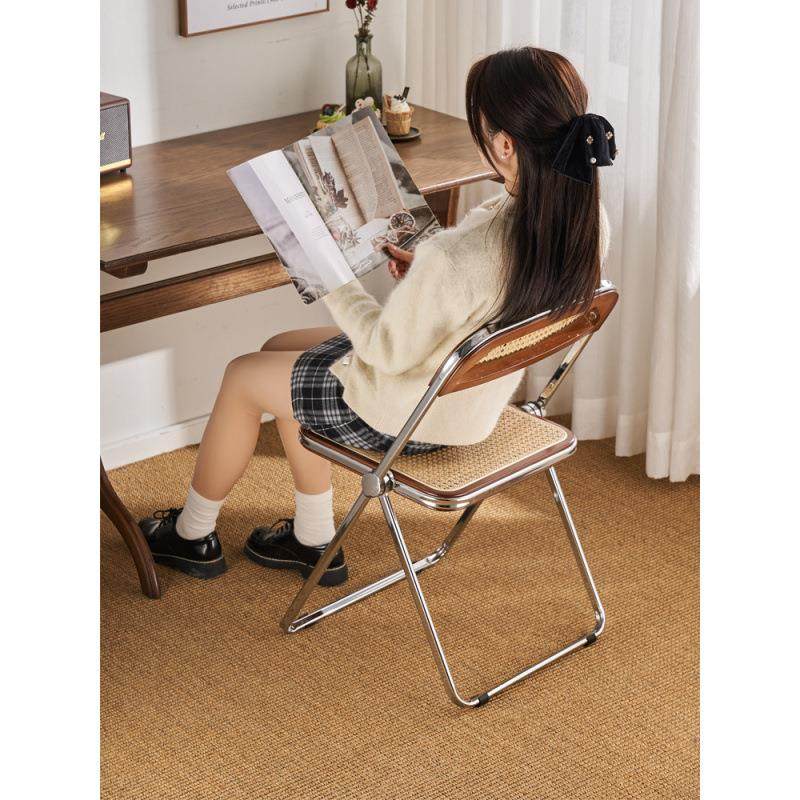 藤编折叠椅子家用折叠椅凳子靠背中古餐椅吃饭椅办公会议椅户外侘,玩具/童车/益智/积木/模型,毛绒/玩偶/公仔/布艺类玩具,淘宝优惠券,粉丝福利购,淘宝优惠卷