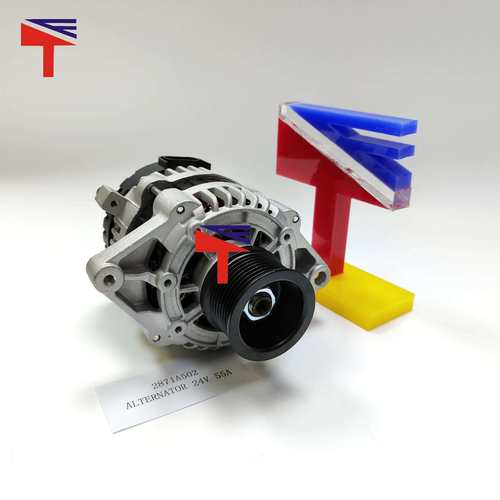 交流发电机2871A502适用工程机械24V55A发动机配件