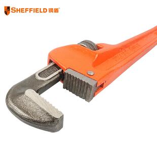 钢盾S104218伸缩管钳铝合金多功能扳手工业级大号重型水管钳18寸