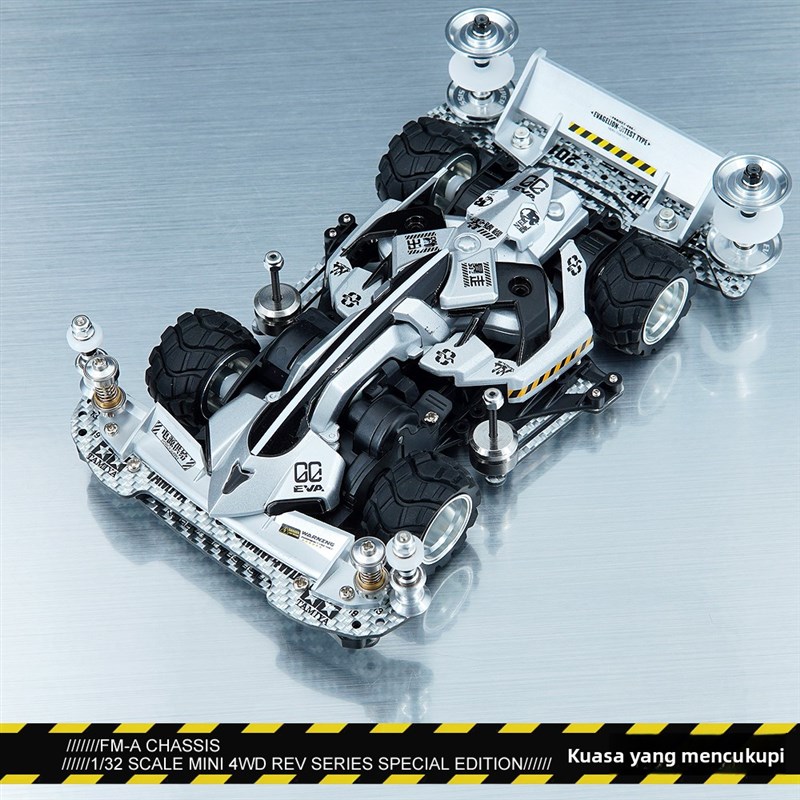 自制田宫四驱车 绝地战车r 银色EVO版 成品改装车 喷漆车壳 免安
