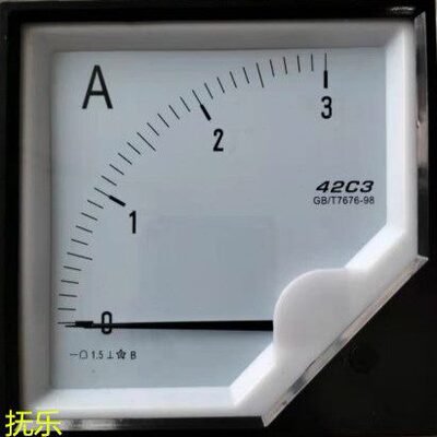 42C3指针直流电流表42C3-1A 2A 3A 5A 10A 15A 20A 30A 50A 75A 1
