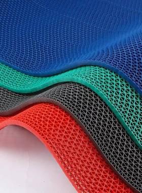 塑P1055脚VC镂空S型地户垫商用隔水防滑垫厨房浴室卫料生间地垫外