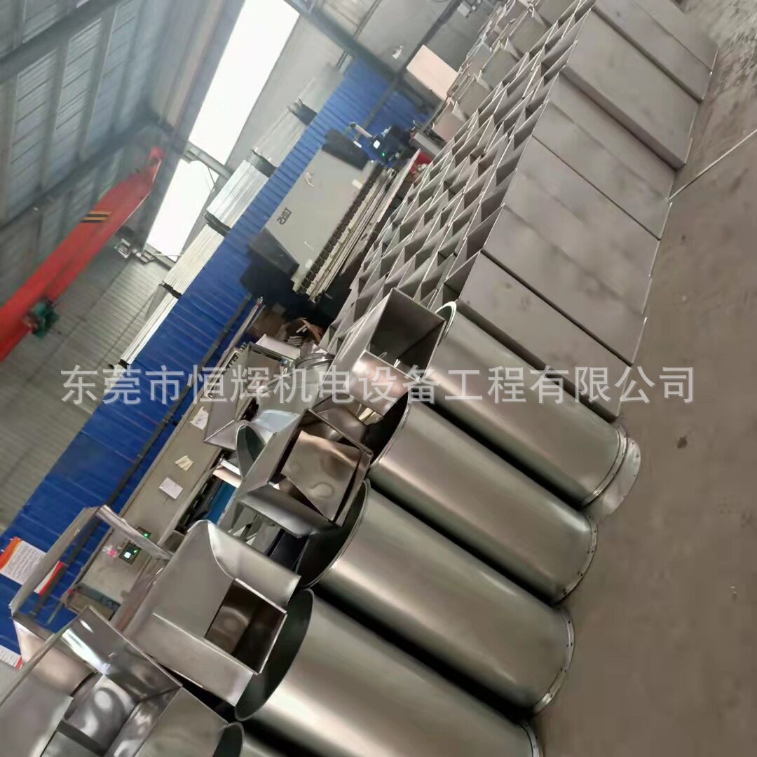 东莞麻涌通风管道 螺旋风管 不锈钢风管 废气除尘风管
