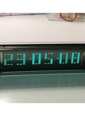 AK2515VFD声控音乐频谱指示灯电子数字时钟声控线控都可