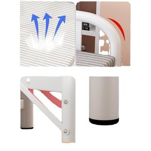 人铁床加厚加固折可叠单单HDM 床可拆收 床床以收叠 可收起来