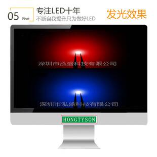 贴片LED1206红蓝双色 3227红兰 1209红蓝 led灯珠  发光管二极管