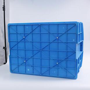 蓝色加厚700塑料周转箱塑LHN胶框号大多深口周转箱养殖功能塑料箱