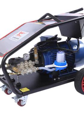 超高压500USS公斤压力工业机清车洗喷砂除锈口38进0伏大功率商用