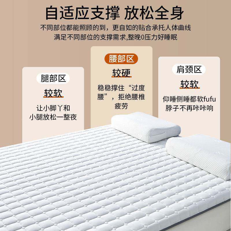 乳emTYWs2n胶床垫软垫家用室床褥卧榻榻米垫租子房薄款褥子80x垫2