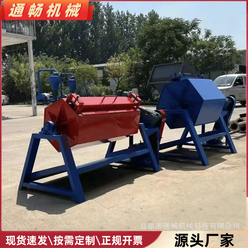 厂家多种样式六角抛光机废铁铝除锈滚筒研磨机面包石磨圆打磨机