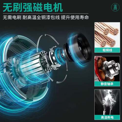 濠河 5800款21V锂电充电式三档调速580W功率角向磨光机