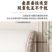 新款 简约背代包轻奢床头软靠一体落地单买新款 奶油大象现耳421朵