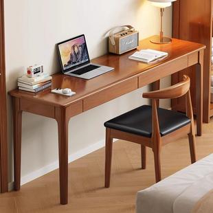 2508室家用小户型5 0cm宽电脑桌子全办公卧XLF r^实木窄款 书桌04