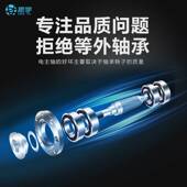 振宇电主轴6KW带法兰ER32款 方形风冷主轴电机雕刻机配件