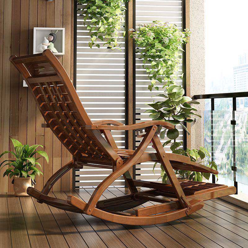 人折摇大人叠摇椅家用舒适午休凉躺椅逍DFH遥老休闲椅子懒人阳台