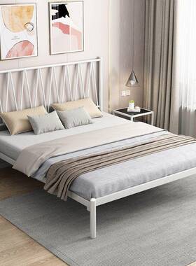 Yl欧舍式铁艺床现人代a简约1.5米1.SDF-56238铁架床宿单床经济型