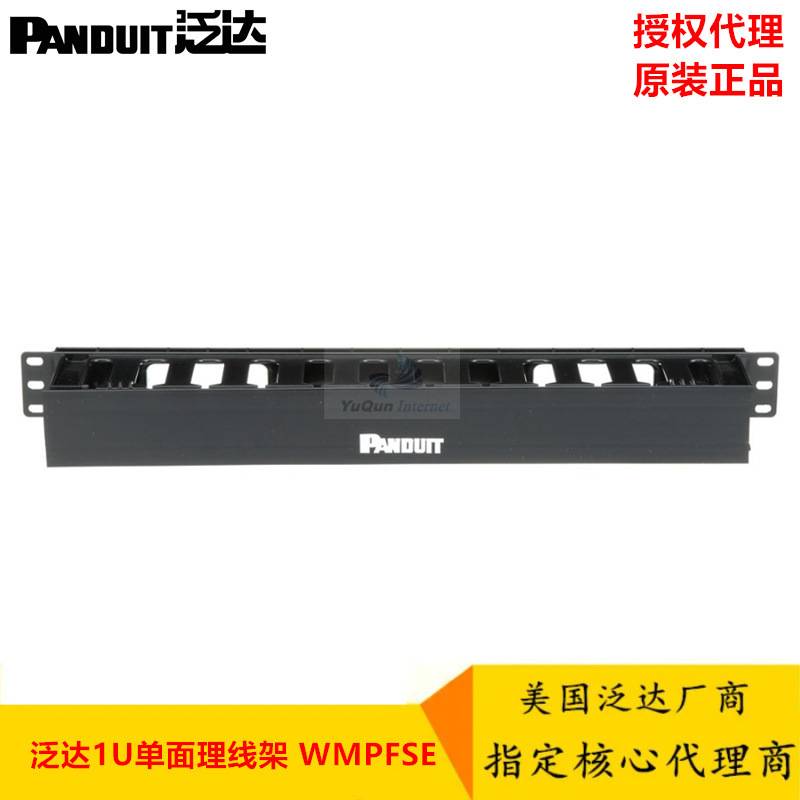 泛达PANDUIT理线架 WMPFSE 1U理线架 泛达1U网络配线架理线架