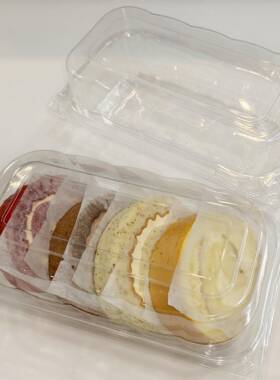 瑞X149甜士蛋糕卷包装包盒日烘式毛巾卷切块梦龙卷点心盒西点焙品