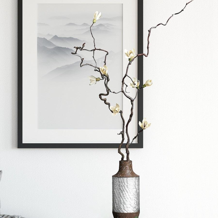 干树枝装饰干枝插花客厅落地干花装饰家居摆件摆设真花艺造景干支