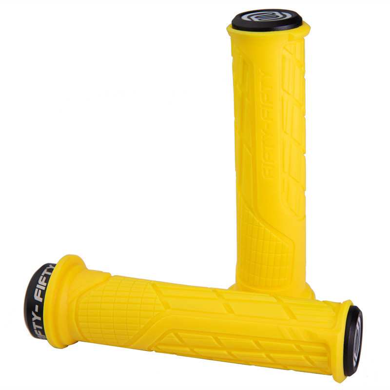 FIFTY-FIFTY5050自行车把套防滑橡胶复合山地车单锁手把握把