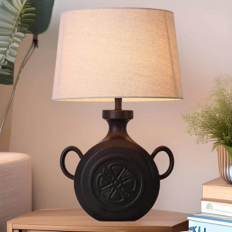 诧寂风陶罐台灯民宿复古日式书房酒店装饰客厅卧室样板间创意摆件,玩具/童车/益智/积木/模型,毛绒/玩偶/公仔/布艺类玩具,淘宝优惠券,粉丝福利购,淘宝优惠卷