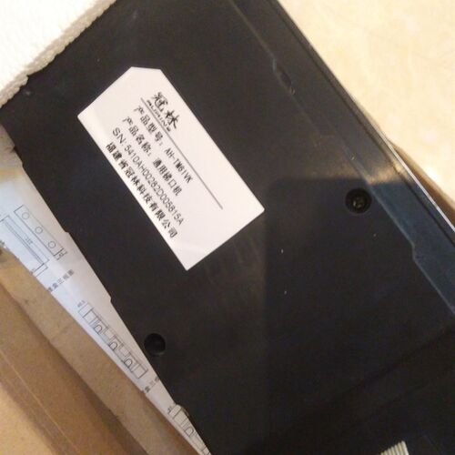 冠林楼宇对讲梯口机AH-TM61VK(C)ID单元门口机工程剩余测试完好