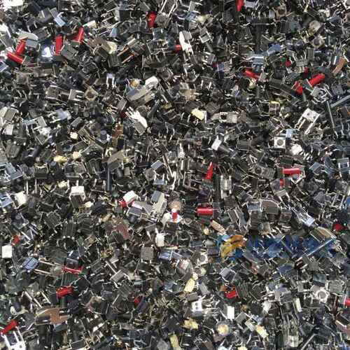 包100克】h晶轻触开关混装轻触开关贴片开关立式按键【一