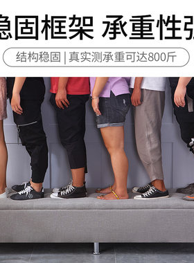 服装店沙发凳长凳储物试衣间凳子休息凳鞋店O换鞋凳长条脚凳皮墩