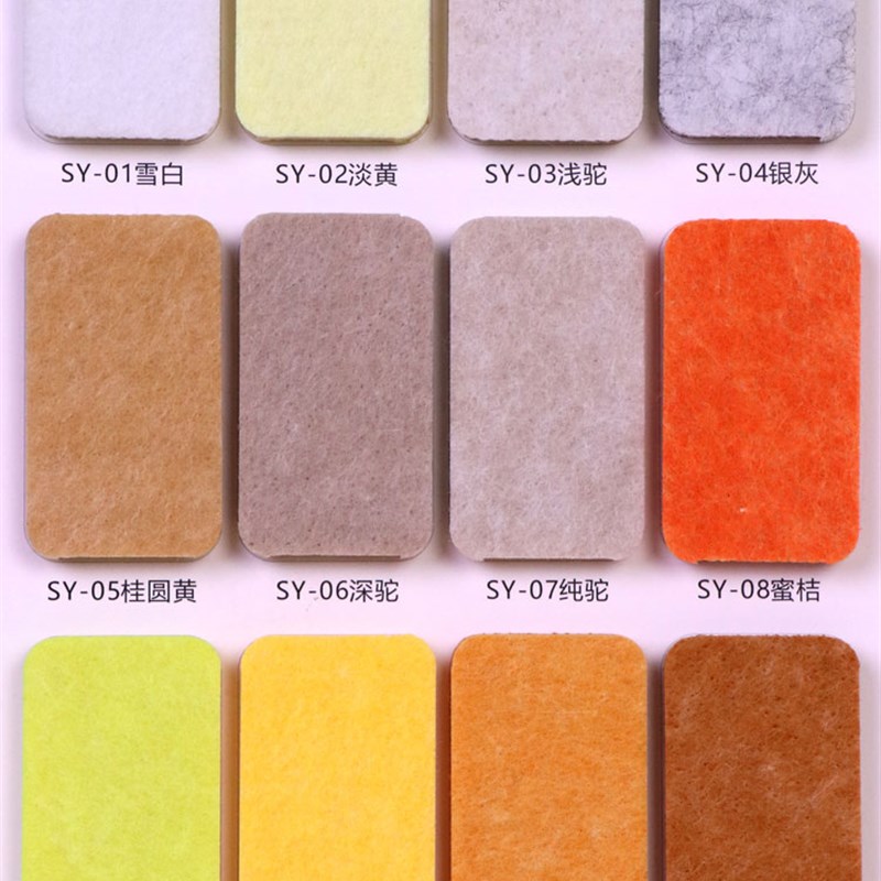 定制彩色毛毡展示板隔音板幼儿园背景装饰墙贴背景墙软木板留言板