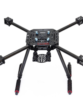 LJI X500-X4 X4  S500碳纤机架四轴机架带电动脚架起落架F450四轴