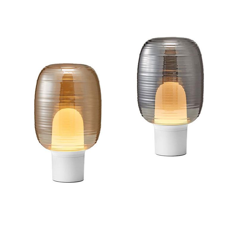 现代北欧台灯简约个性创意客厅卧室床头设计师样板房装饰氛围台灯