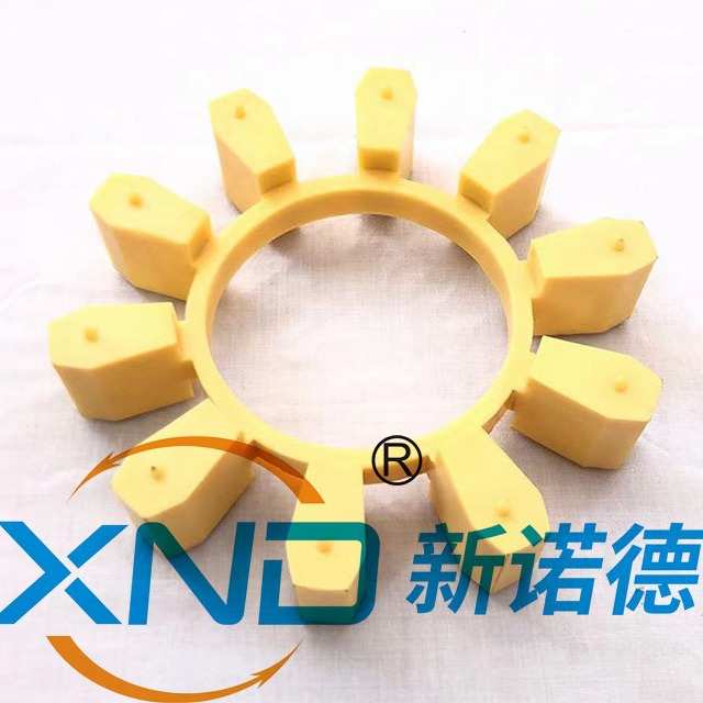 替代弗兰德FLD-T127-124x61-21-花瓣10聚氨酯弹性体/联轴器胶垫