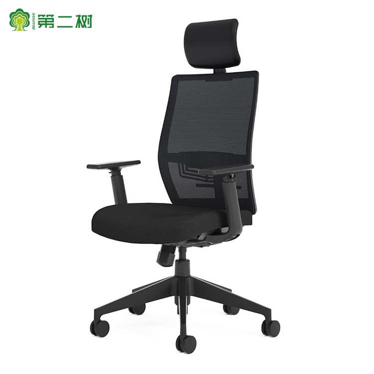 海沃氏EZ65系列人体工学椅办公椅 带头枕网布转椅