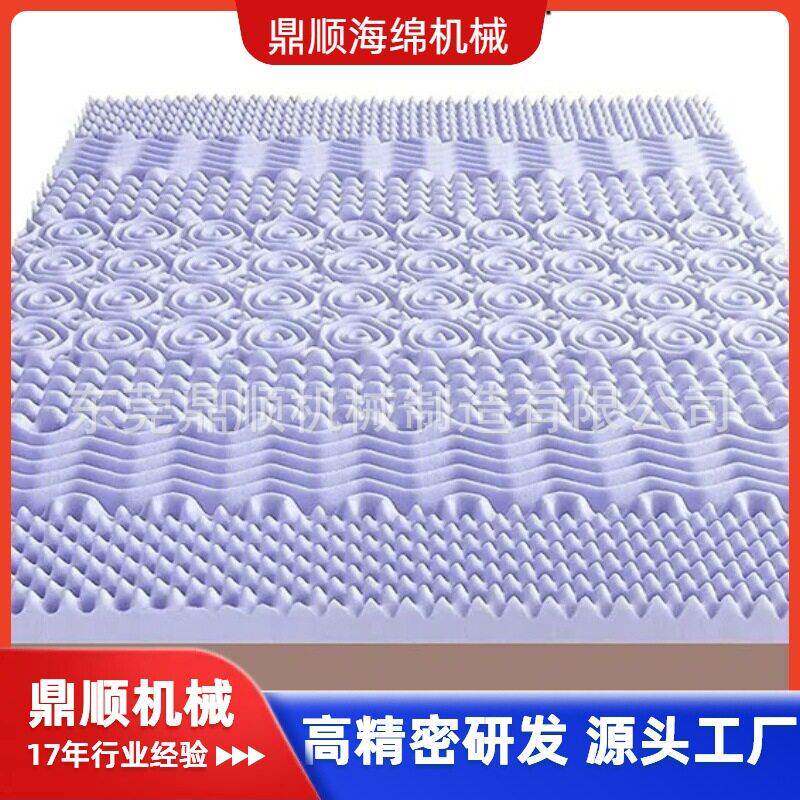 床垫海绵压花机硬质填充直立棉针刺化纤阻燃无胶棉机站隔音
