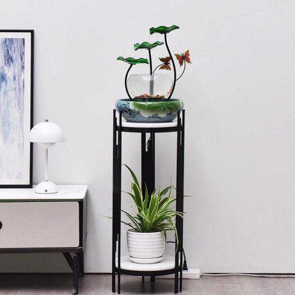 落地流水摆件喷泉电视柜旁装饰喷泉客厅水循环养鱼的鱼缸,饰品/流行首饰/时尚饰品新,摆件,淘宝优惠券,粉丝福利购,淘宝优惠卷