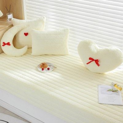 飘窗垫窗台垫网红兔毛绒阳台垫子2024新款坐垫高端榻榻米装饰定制,居家布艺,飘窗垫,淘宝优惠券,粉丝福利购,淘宝优惠卷