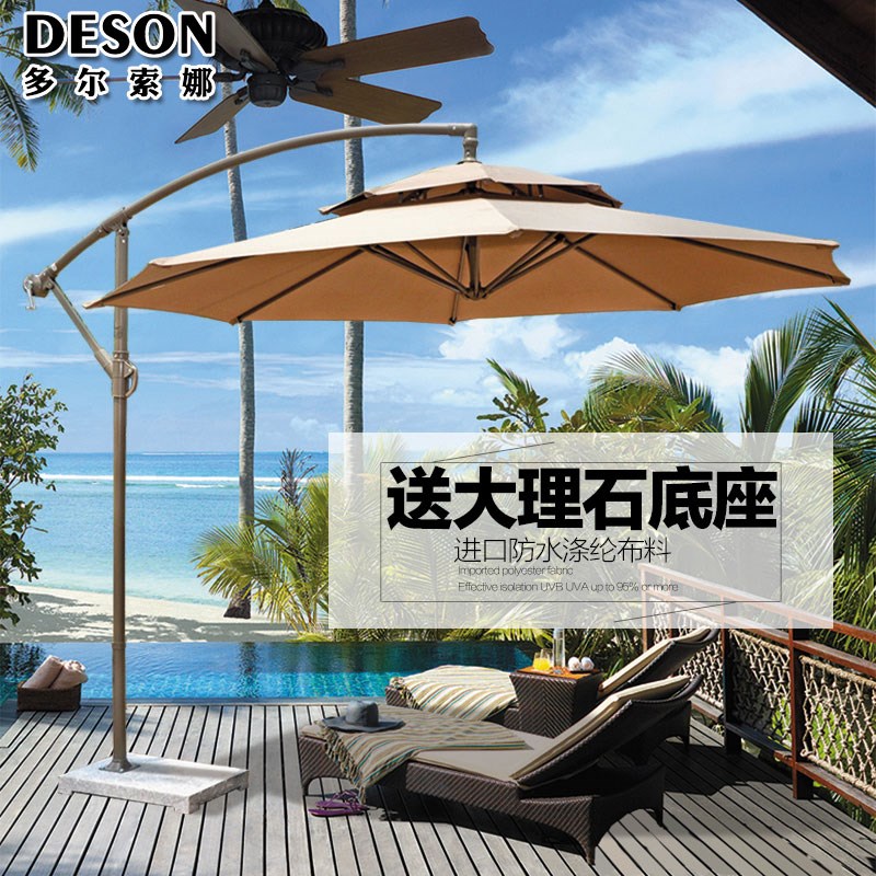 户外遮阳伞e露天摆摊大伞太阳伞活动广告伞庭院花园遮阳伞罗马伞